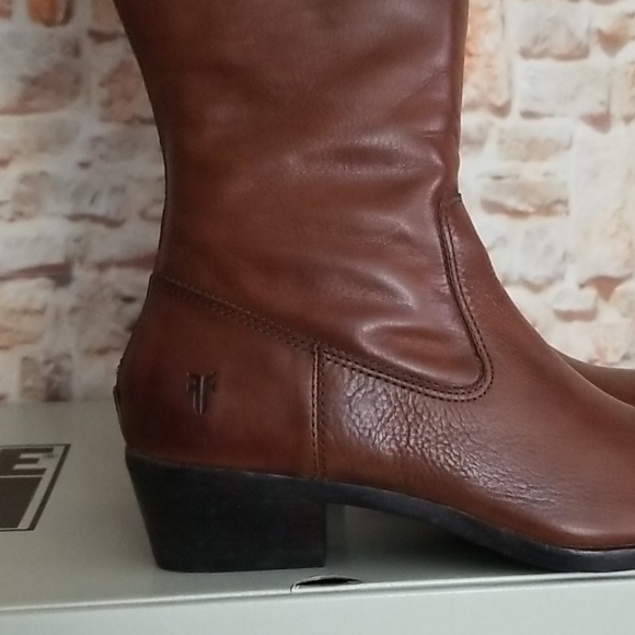 New Frye Ruby Tall Riding Boots - Picture 6 of 10